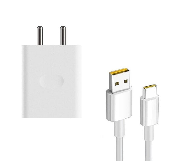 Realme C65 5G 15W Fast Charger With Type-C Data Cable