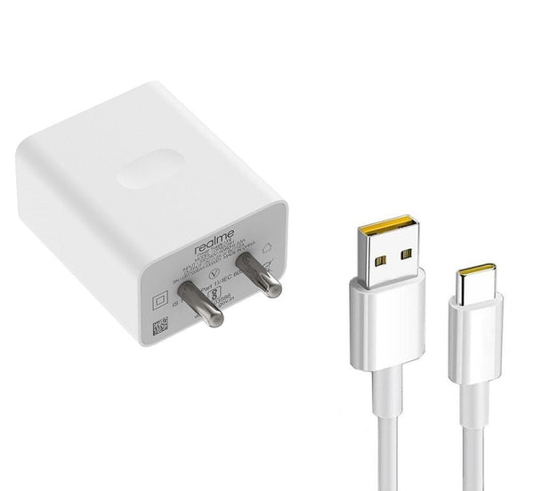 Realme C65 5G 15W Fast Charger With Type-C Data Cable