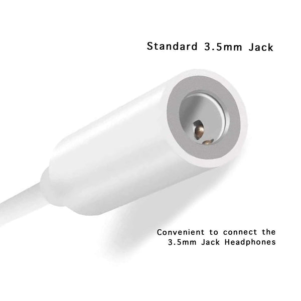 Iphone 6S Lightning to 3.5mm Audio Headphone Jack Connector Adapter