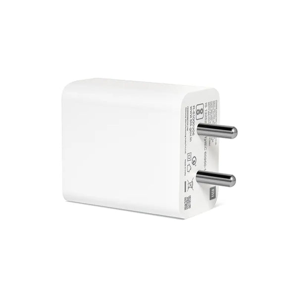 Mi Redmi Note 10S 33W Fast SonicCharge 2.0 Charger With Type C Cable (White)