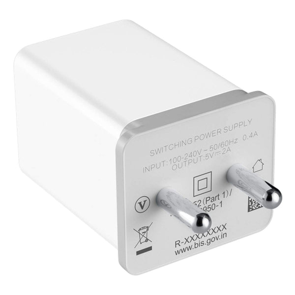 Realme C21Y 10W Fast Charger With Micro USB Data Cable