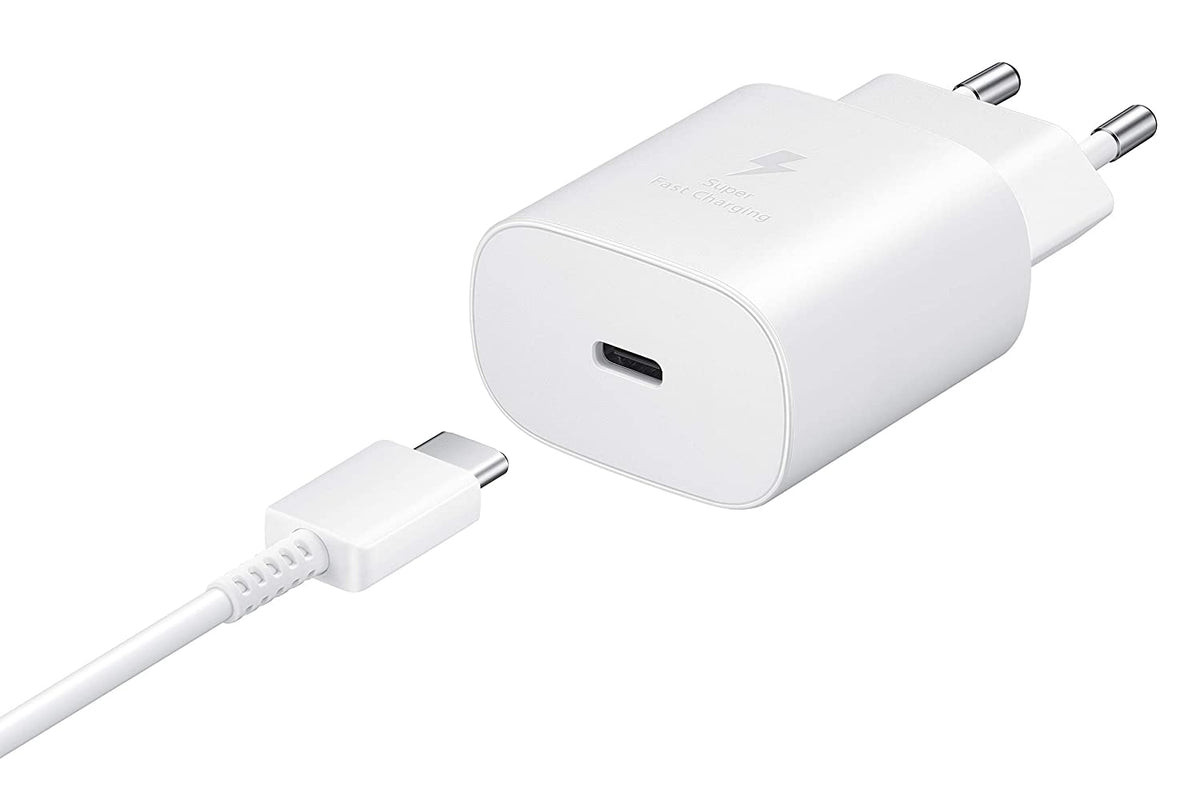 Samsung F62 25W Super Fast Original USB-C PD Charger With C TO C