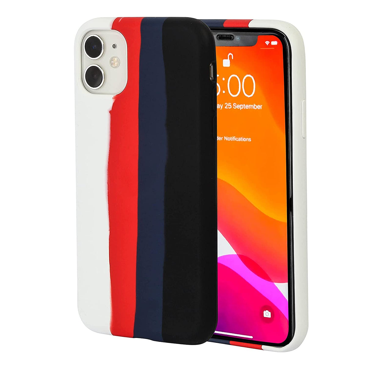 Iphone 11 Rainbow Case Colorfull Soft Case For IPhone 11 Pro Max