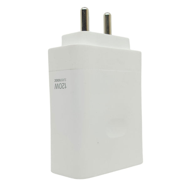 Oppo 120W SuperVooc Fast Charging Charger With Type-C Data Cable