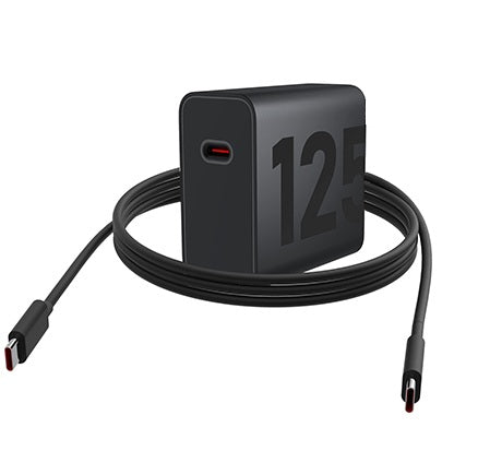 Motorola Edge 50 Pro 5G 125W TurboPower Fast Charger With Type-C Data Cable