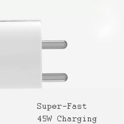 Nothing Phone (2a) 45W Super Fast Charging PD3.0 USB-C Charger (Only Adapter)