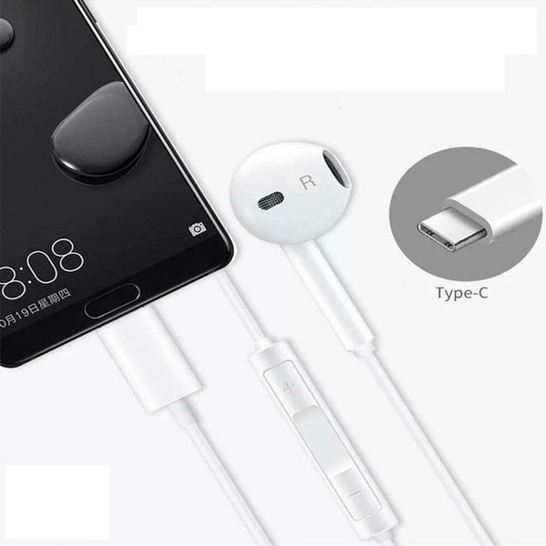 Oppo Type-C High Bass Dynamic Original Sound Quality Wired In Ear Earphone