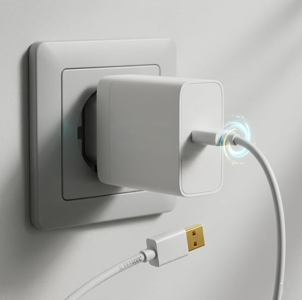 Oppo 120W SuperVooc Fast Charging Charger With Type-C Data Cable