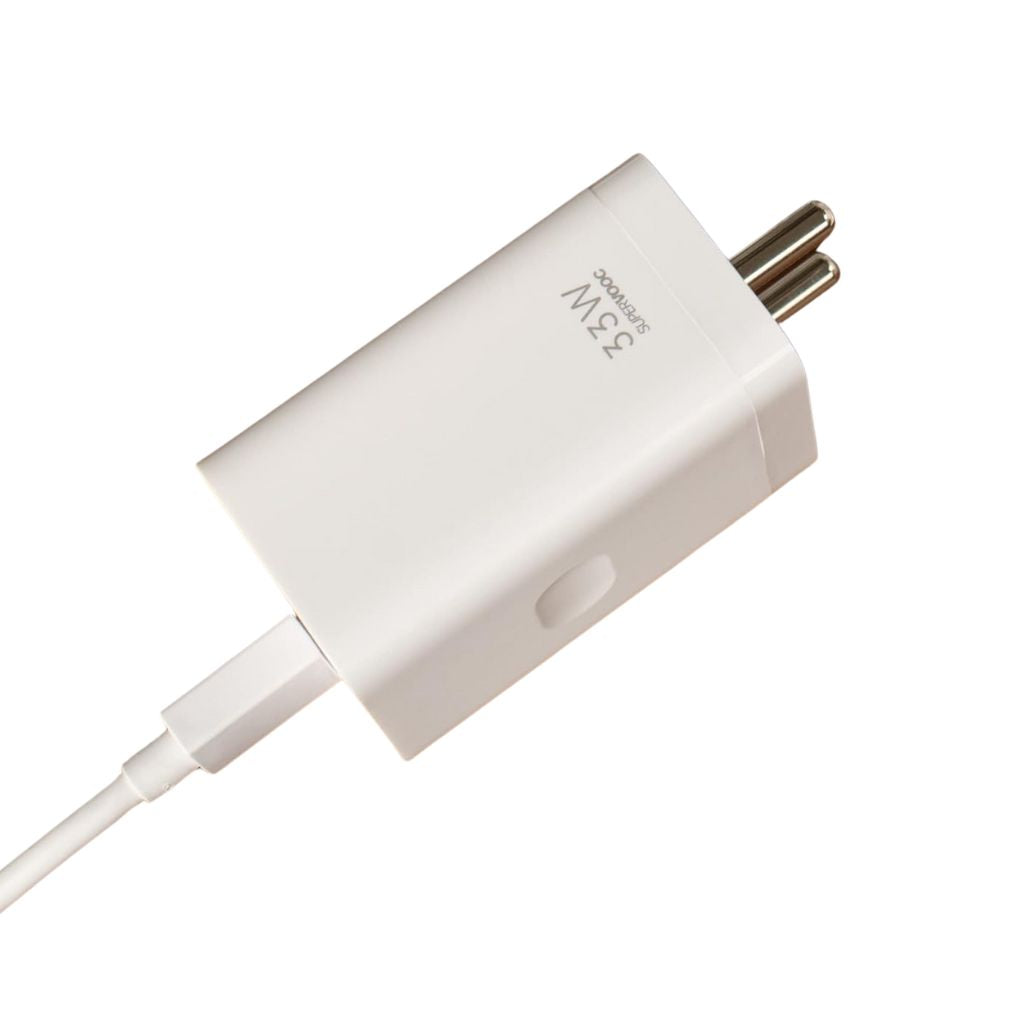 Realme 10 33W SuperVooc Fast Charger With Type-C Data Cable –