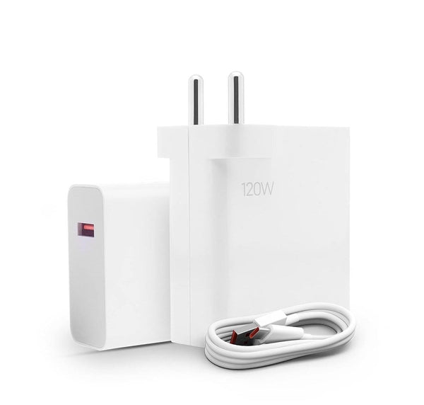 Redmi 12T 120W Hypercharge Wall Charger With Type-C Data Cable