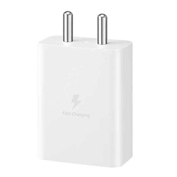 Samsung 15W Fast Original Charger With Type-C To Type-C Data Cable White