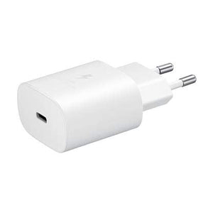 Samsung M15 5G 25W Super Fast USB-C PD Adapter (White)