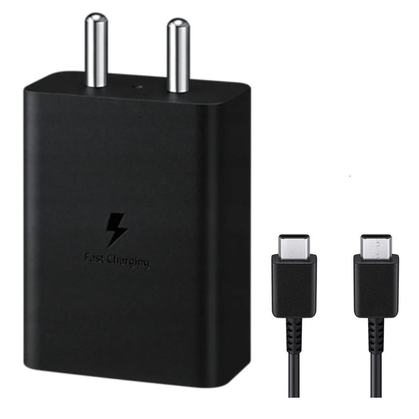 Samsung 15W Fast Original Charger With Type-C To Type-C Data Cable