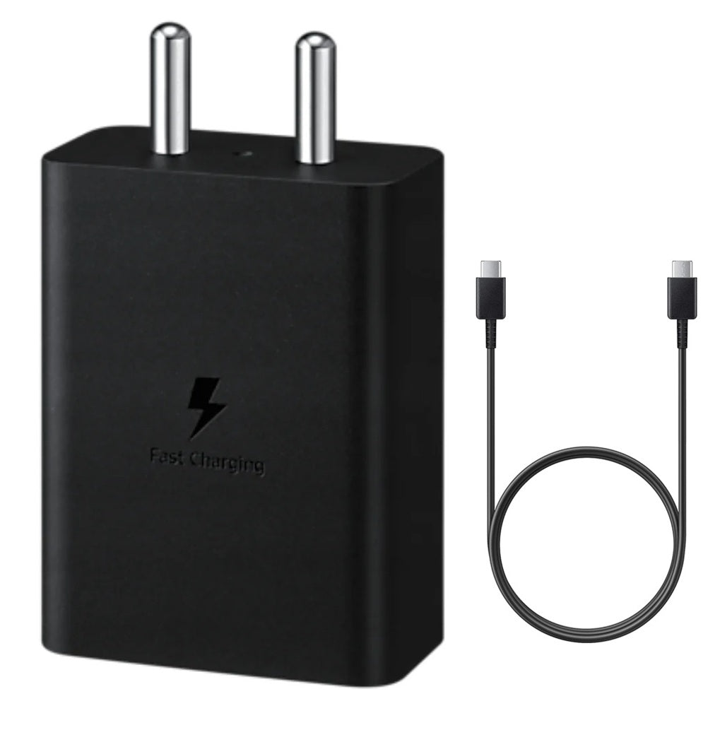Samsung 15W Fast Original Charger With Type-C To Type-C Data Cable