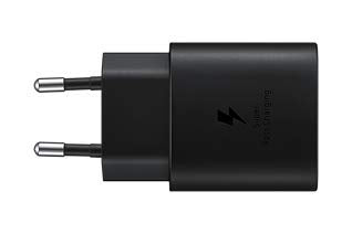 Samsung M34 5G 25W Super Fast USB-C PD Adapter (Black)