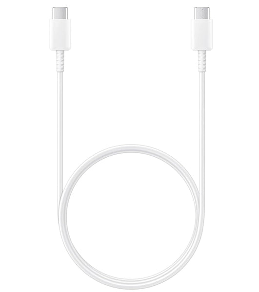 Samsung 15W Fast Original Charger With Type-C To Type-C Data Cable White