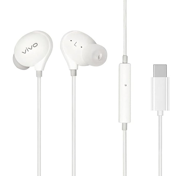 Vivo XE710 Type-C High Bass Dynamic Original Sound Quality Wired In Ear Earphone