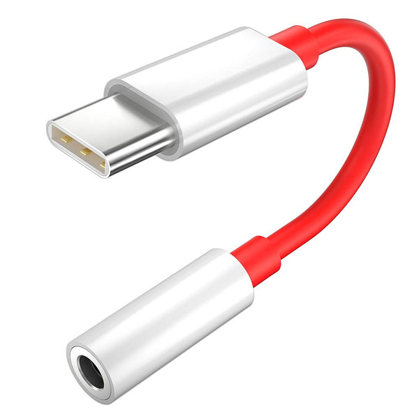 Oneplus 9R Type-C to 3.5mm Audio Headphone Jack Connector Adapter