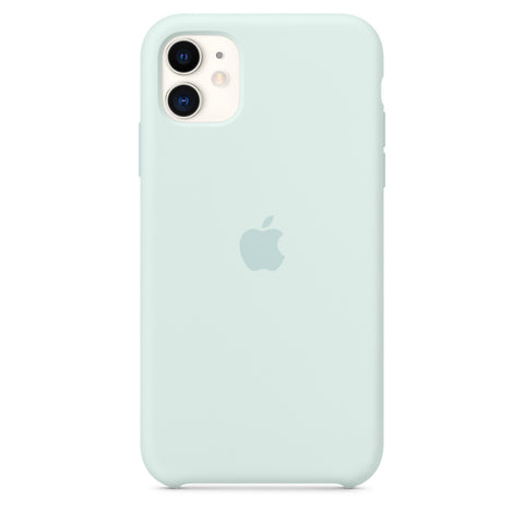 Soft Silicone Back Cover For Iphone 11