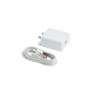 Mi Redmi Note 10S 33W Fast SonicCharge 2.0 Charger With Type C Cable (White)
