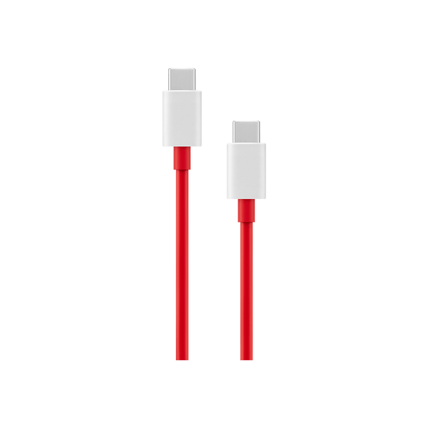 Oneplus 9 Pro Warp Charge Type-C to Type-C Data Cable Red-1 Meter