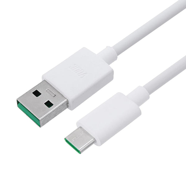 Oppo F19 Pro Vooc Fast Charging Type-C Data Cable White-1 Meter
