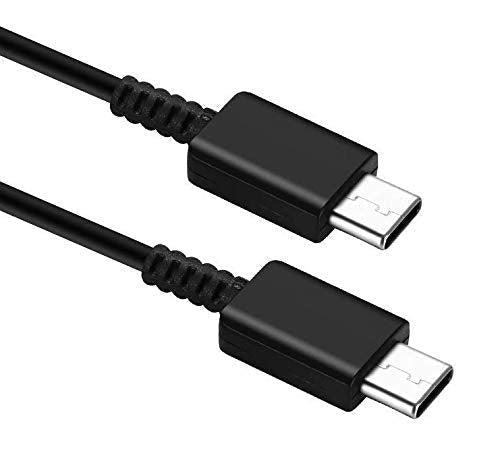 Samsung M53 5G Fast Charging Type-C To Type-C Data Cable Black -1 Meter