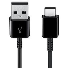 Samsung Fast Charging Type-C Data Cable Black -1 Meter