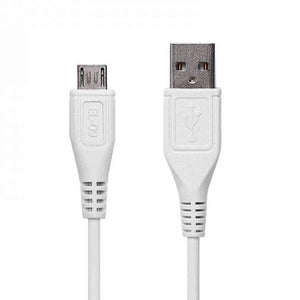 Vivo V9 Fast Charging Micro Data Cable White - 1 Meter